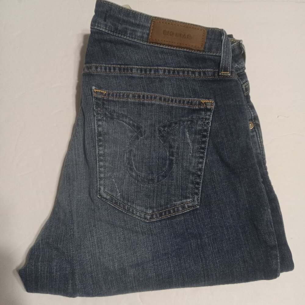 Big Star Women's Maddie Mid Rise Skinny Jeans XSW3435 Size 28